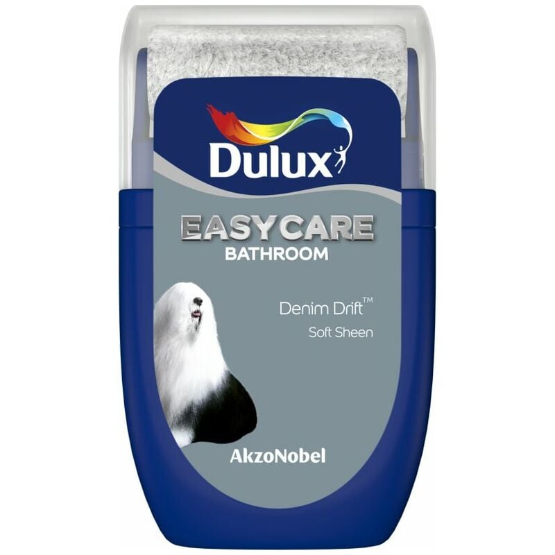 Dulux Retail - Dulux Easycare Bathroom Soft Sheen Tester Pot - 30ml - Denim Drift - Denim Drift