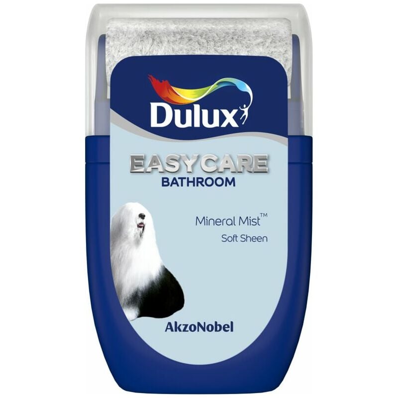 Dulux Retail - Dulux Easycare Bathroom Soft Sheen Tester Pot - 30ml - Mineral Mist - Mineral Mist