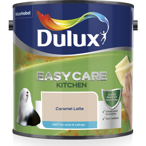 Dulux Easycare Kitchen Matt Emulsion Paint - 2.5L - Caramel Latte