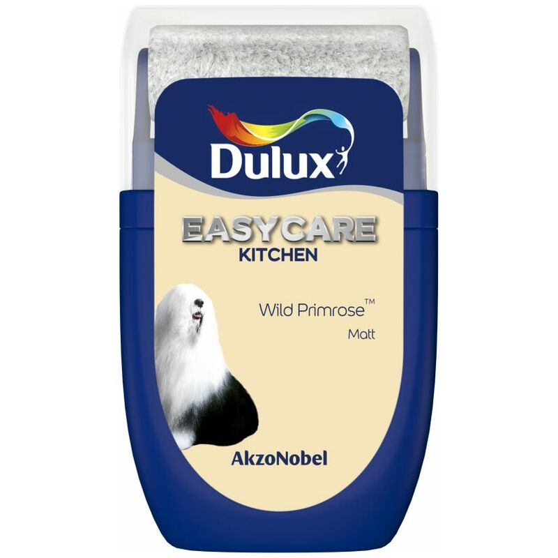 Dulux Retail - Dulux Easycare Kitchen Matt Tester Pot - 30ml - Wild Primrose - Wild Primrose