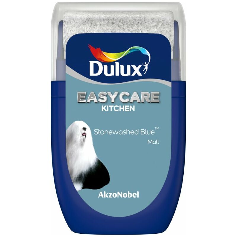 Dulux Retail - Dulux Easycare Kitchen Matt Tester Pot - 30ml - Stonewashed Blue - Stonewashed Blue