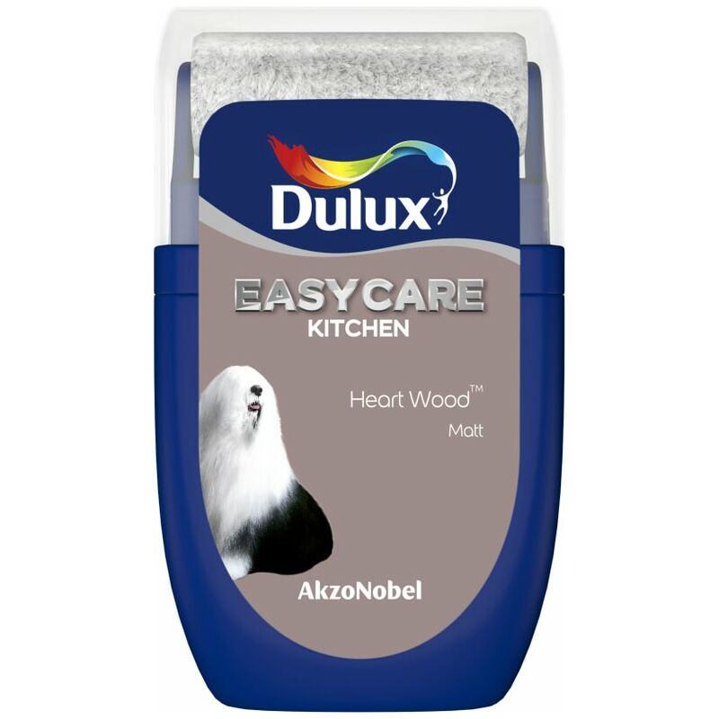 Dulux Retail - Dulux Easycare Kitchen Matt Tester Pot - 30ml - Heart Wood - Heart Wood