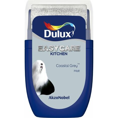 Dulux Easycare Kitchen Matt Tester Pot - 30ml - Coastal Grey