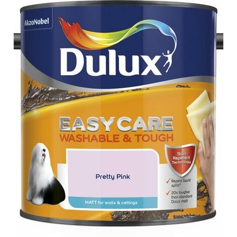 DULUX RETAIL Retail Easycare Washable & Tough Matt - Pure Brilliant White - 5L