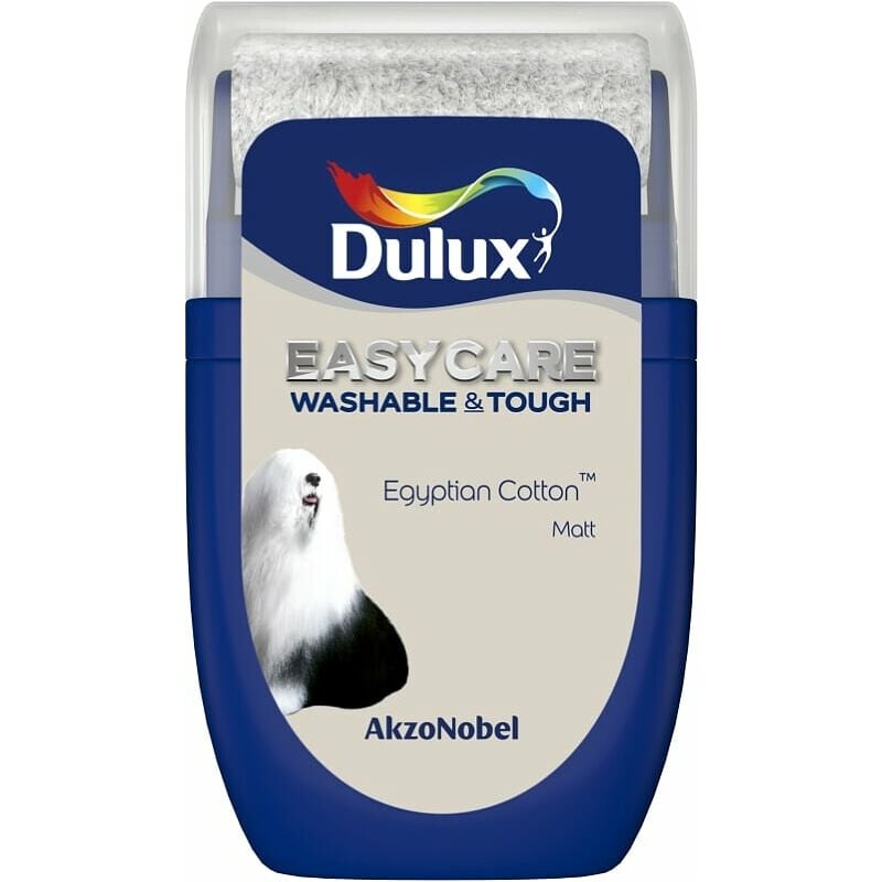 Dulux Retail - Dulux Easycare Washable Tough Matt Tester Pot - 30ml - Egyptian Cotton - Egyptian Cotton