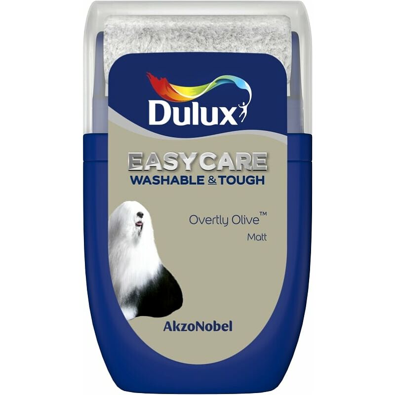 Dulux Easycare Washable Tough Matt Tester Pot - 30ml - Overtly Olive