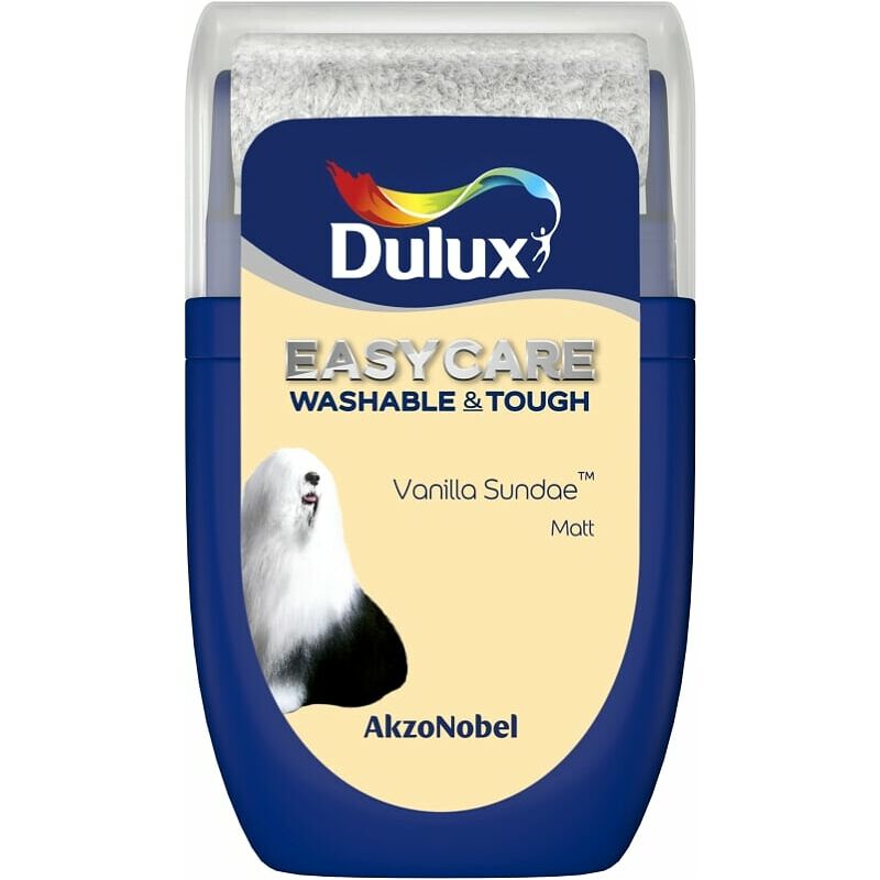 Dulux Retail - Dulux Easycare Washable Tough Matt Tester Pot - 30ml - Vanilla Sundae - Vanilla Sundae