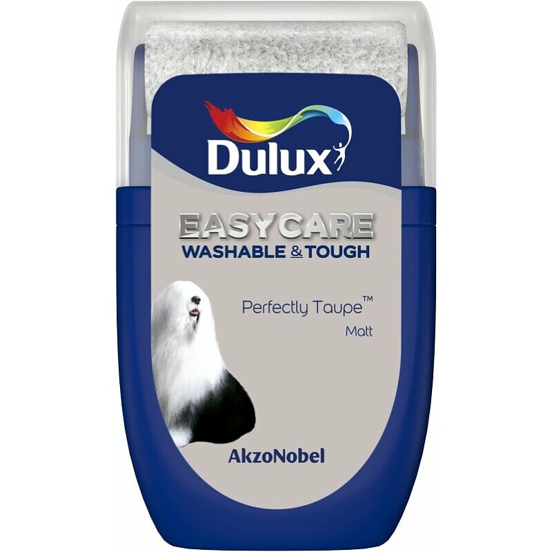 Dulux Retail - Dulux Easycare Washable Tough Matt Tester Pot - 30ml - Perfect Taupe - Perfect Taupe