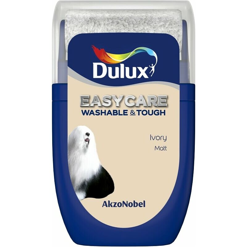 Dulux Retail - Dulux Easycare Washable Tough Matt Tester Pot - 30ml - Ivory - Ivory