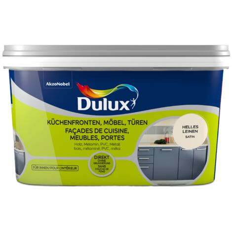 Dulux Fresh up Küchenfronten, Möbel, Türen Satin, Einfach mal neu streichen, Helles Leinen, 2 l