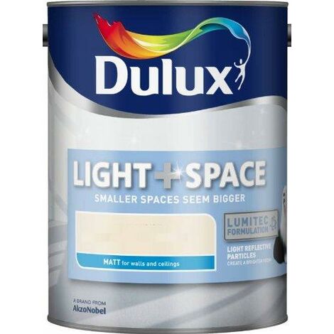 Dulux Light and Space Matt 5L (choose colour)