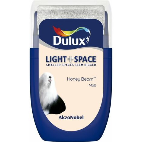 Dulux Light & Space Tester Pot - 30ml - Honey Beam