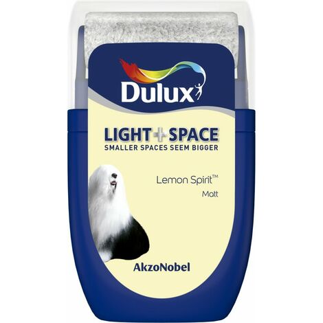 Dulux Light & Space Tester Pot - 30ml - Lemon Spirit