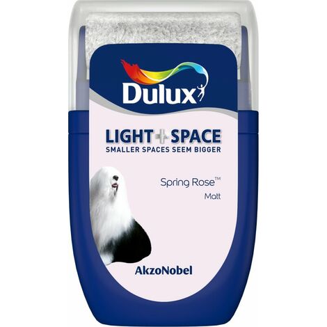 Dulux Light & Space Tester Pot - 30ml - Spring Rose