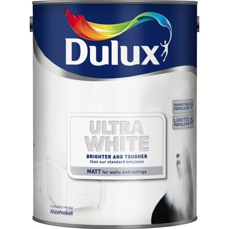 Dulux Matt Ultra White (select size)