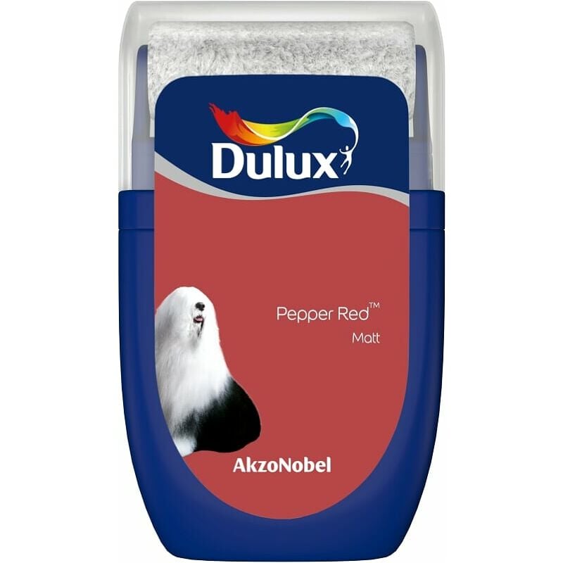 Dulux Retail - Matt Emulsion Tester Paint Pot - 30ml - Pepper Red - Pepper Red