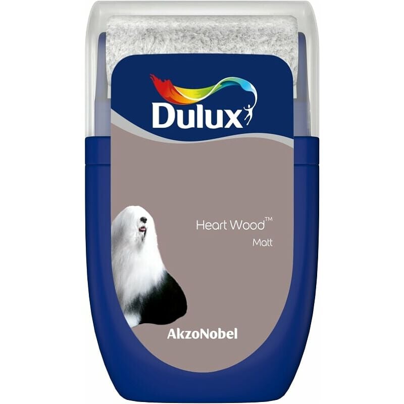 Dulux Retail - Matt Emulsion Tester Paint Pot - 30ml - Heart Wood - Heart Wood