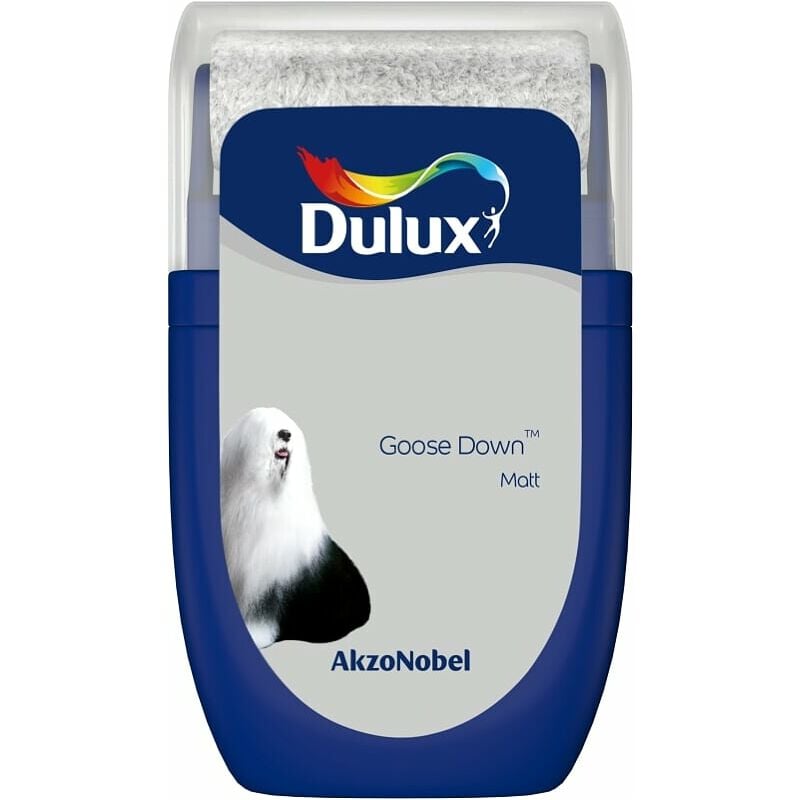 Dulux Retail - Matt Emulsion Tester Paint Pot - 30ml - Goose Down - Goose Down