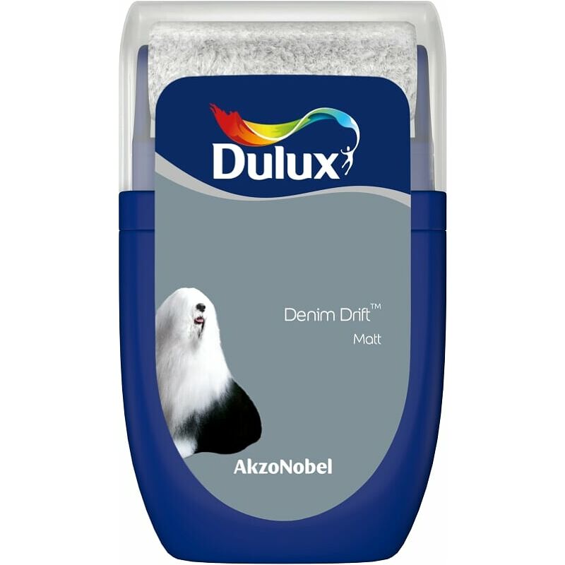 Dulux Retail - Matt Emulsion Tester Paint Pot - 30ml - Denim Drift - Denim Drift