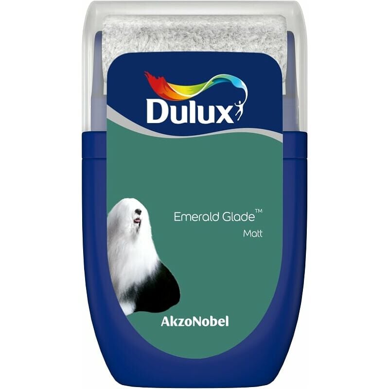 Dulux Retail - Matt Emulsion Tester Paint Pot - 30ml - Emerald Glade - Emerald Glade