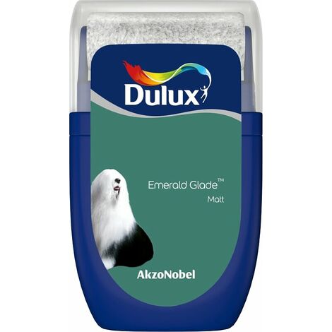 Dulux Retail Matt Emulsion Tester Paint Pot - 30ml - Emerald Glade