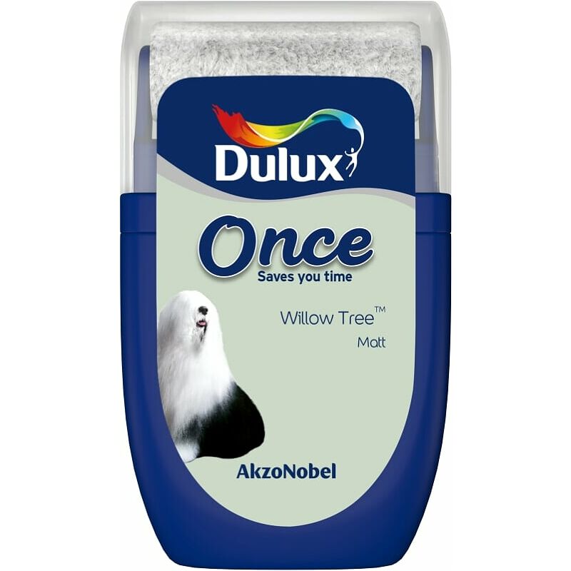 Dulux Retail - Once Matt Tester Paint Pot - 30ml - Willow Tree - Willow Tree