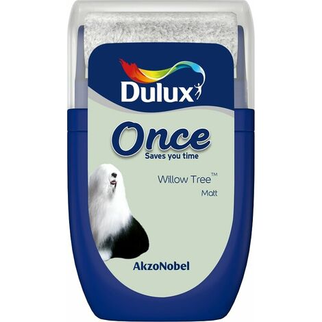 Dulux Retail Once Matt Tester Paint Pot - 30ml - Willow Tree