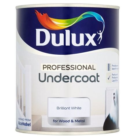Dulux Retail Professional Undercoat - Pure Brilliant White - 1.25L