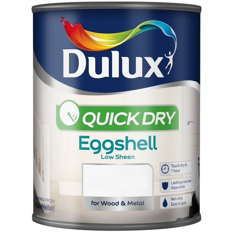 Dulux - Retail Quick Dry Eggshell Colours - JURASSIC STONE - 750ml