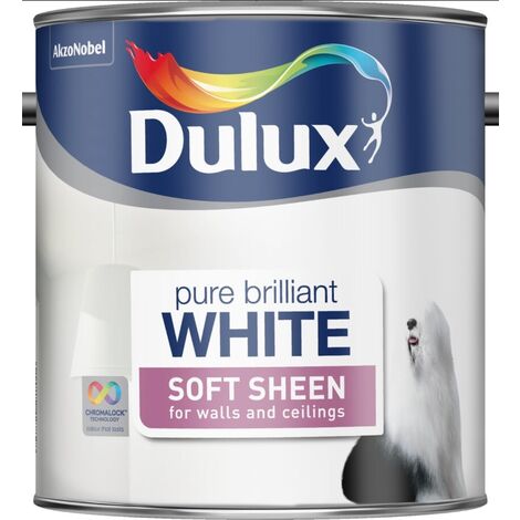 Dulux Retail Soft Sheen - Pure Brilliant White - 2.5 Litres