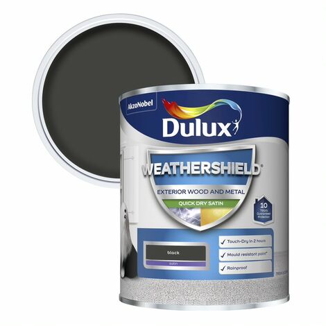 Dulux Retail Weathershield Exterior Satin Paint - Oxford Blue - 750ml