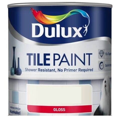 Dulux Tile Paint - 600ml - Iced Ivory