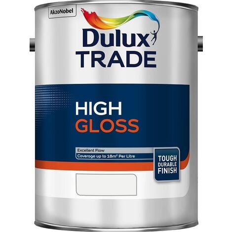 Dulux Trade High Gloss Standard Colours (select size & colour)