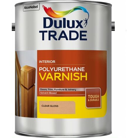 Dulux Trade Polyurethane Varnish - Gloss - 5L