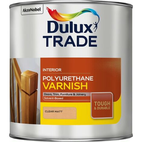 Dulux Trade Polyurethane Varnish - Matt - 2.5L