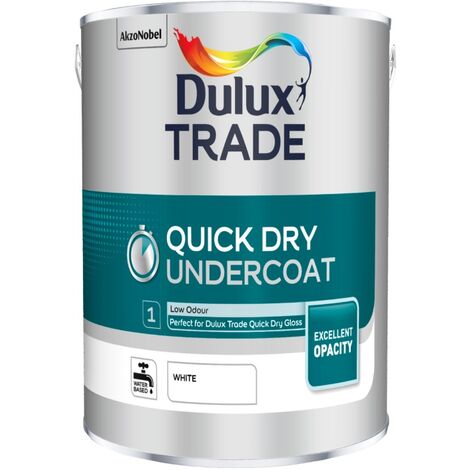 Dulux Trade Quick Dry Undercoat - White - 5 Litres