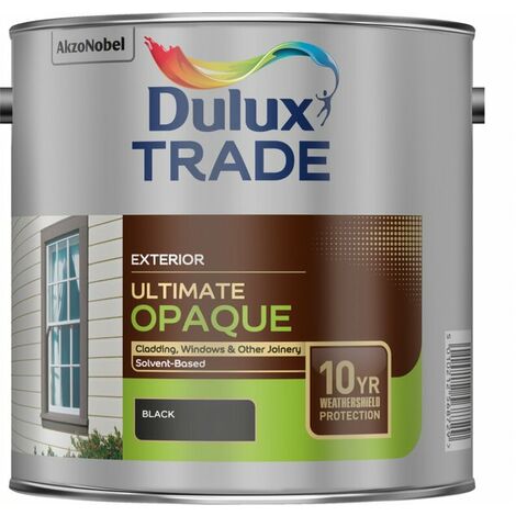 Dulux Trade Ultimate Opaque - Black - 2.5L