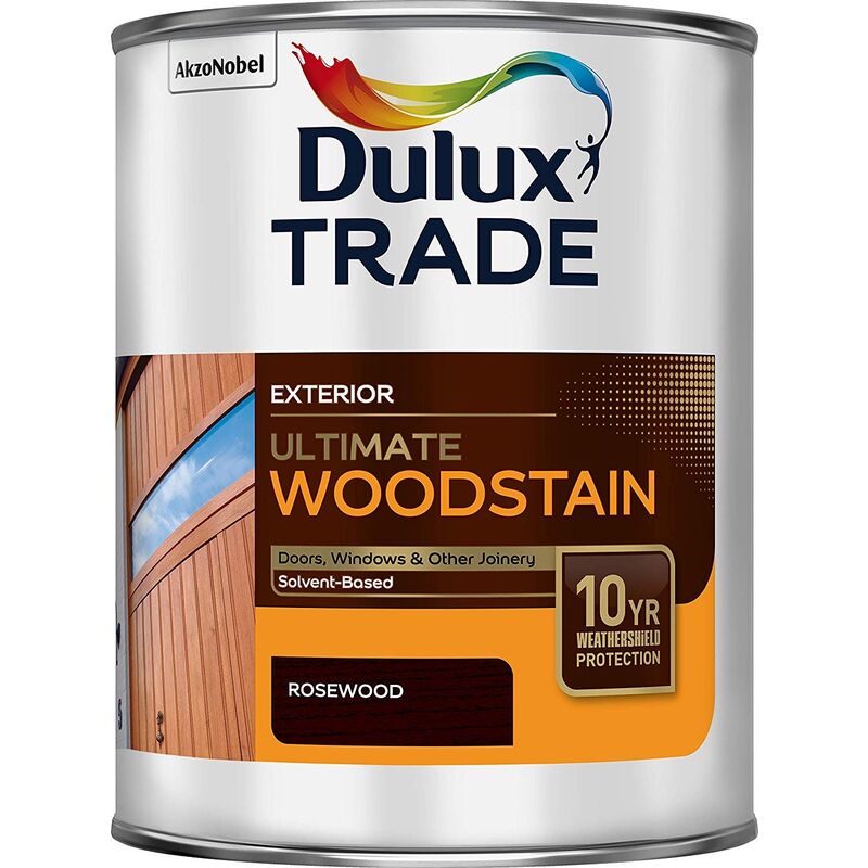 Dulux Valentine - Dulux Trade Ultimate Weathershield Wood Rosewood 1L