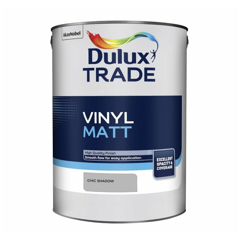 Dulux Trade Vinyl Matt - Chic Shadow - 5L