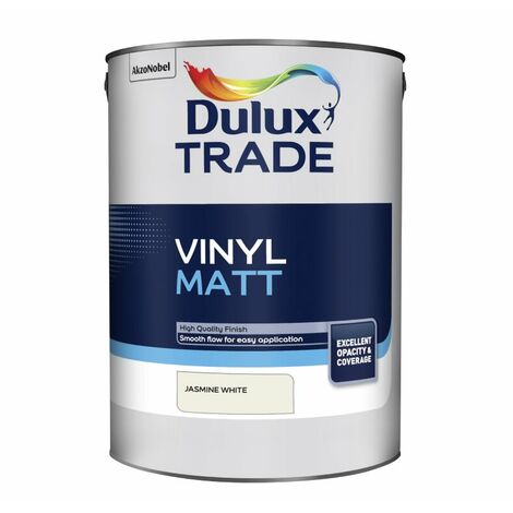 Dulux Trade Vinyl Matt - Jasmine White - 5L