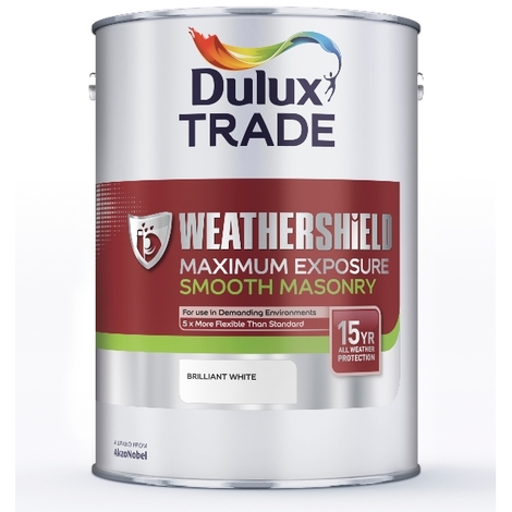 Dulux Trade Weathershield Maximum Exposure 5L (select colour)