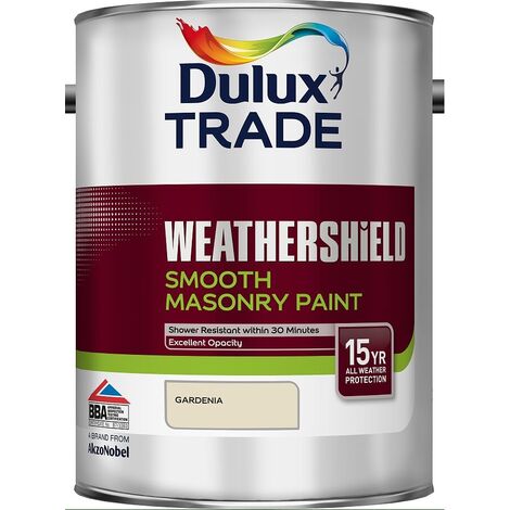 Dulux Trade Weathershield Smooth Masonry (select colour & size)