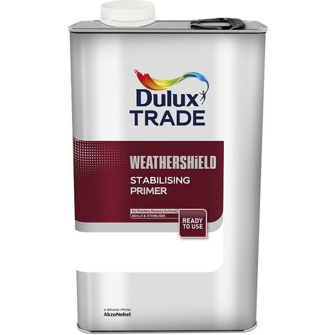 Dulux Trade Weathershield Stabilising Primer - 5L - Clear
