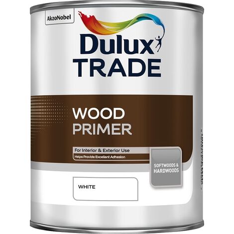 Dulux Trade Wood Primer - White - 1L