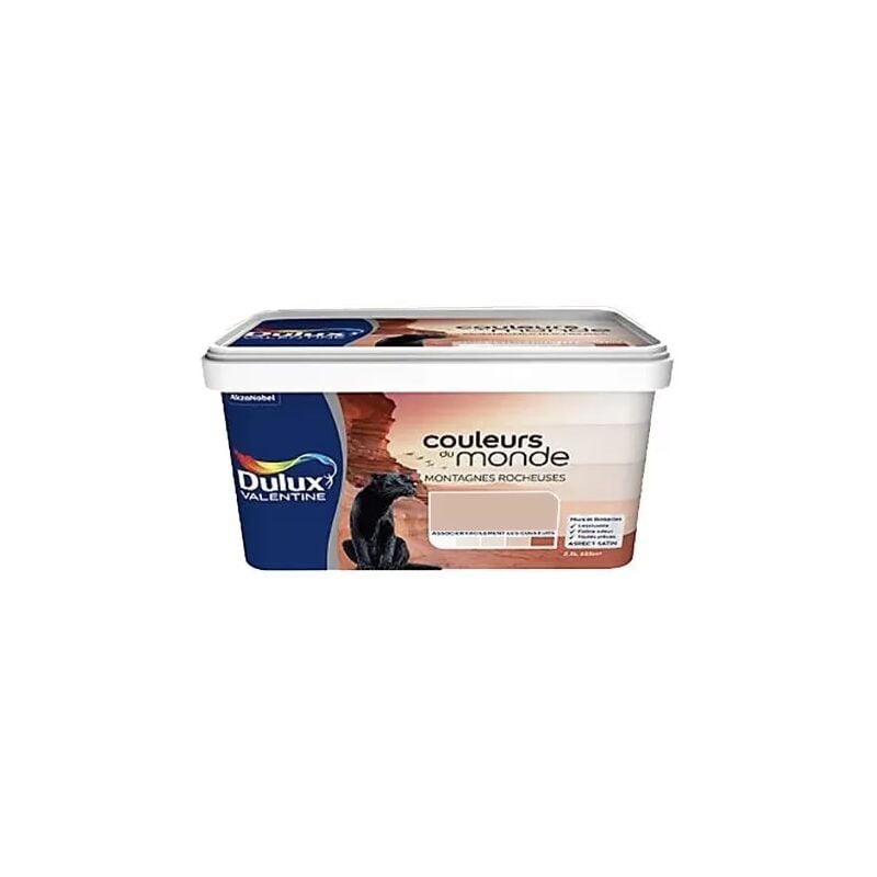 Couleurs du monde Montagnes Rocheuses Moyen 2,5 l - Dulux Valentine