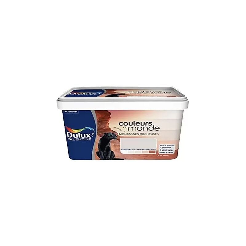 Couleurs du monde Montagnes Rocheuses Pastel 2,5 l - Dulux Valentine