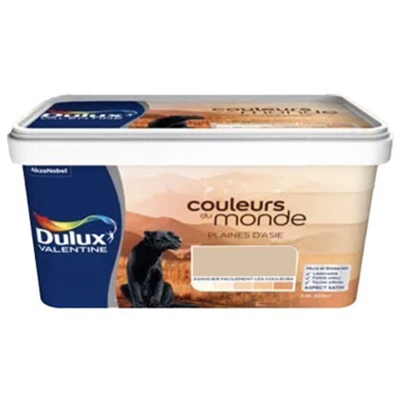 Couleurs du monde Plaines d'Asie Clair 2,5 l - Dulux Valentine