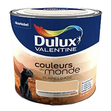 DULUX VALENTINE Couleurs du monde Plaines d'Asie Moyen 0,5 L - Plaines d'Asie Moyen