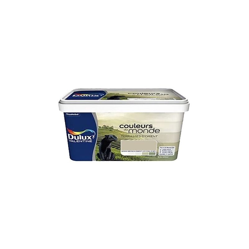 Couleurs du monde Terrasses d'Orient Moyen 2,5 l - Dulux Valentine