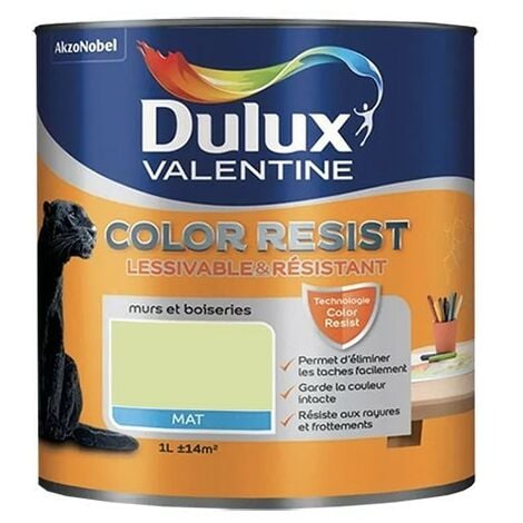 Peinture Couleur - Color Resist Murs & Boiseries - Dulux Valentine